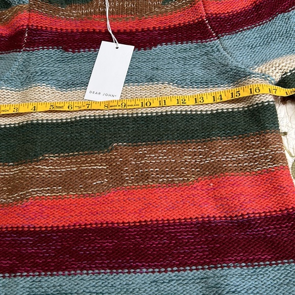Dear John Denim-Leah Long Sleeve Sweater Fruit Stripe-NWT!! - Picture 12 of 15